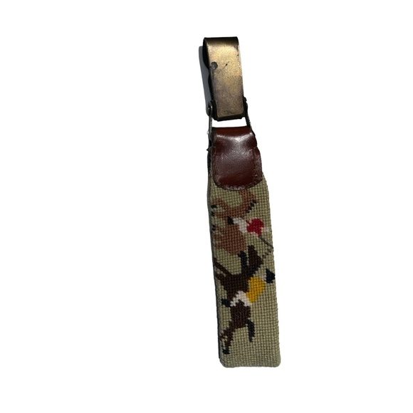 Fantastic Horse  head Polo Players Equestrian brass Key fob RARE - Picture 1 of 6